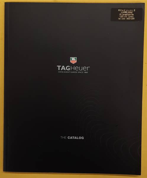 TAG HEUER. TAG Heuer watch catalogue booklet 2004