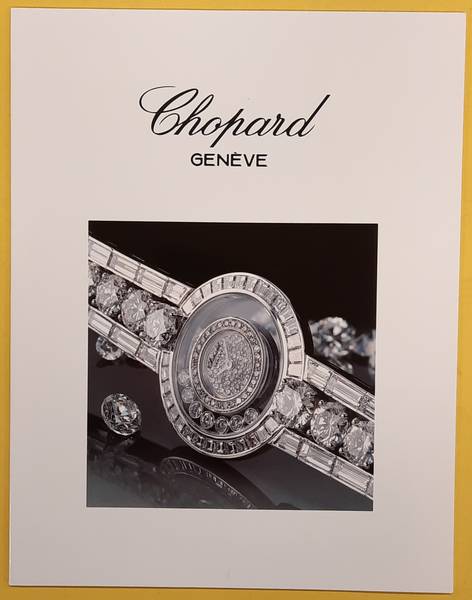 CHOPARD. Chopard watch catalogue booklet