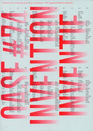OASE - TOM AVERMAETE (ED.), KAREL MARTENS (DESIGN).