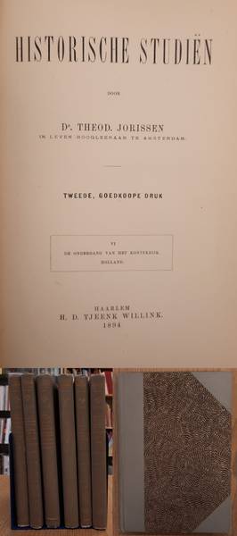 JORISSEN, THEOD. Historische studiën deel I, II, III, IV, V en VI.