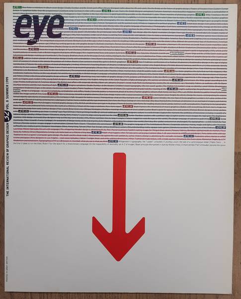 EYE. THE INTERNATIONAL REVIEW OF GRAPHIC DESIGN.