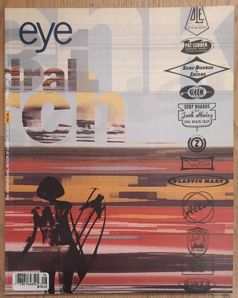 EYE. THE INTERNATIONAL REVIEW OF GRAPHIC DESIGN.