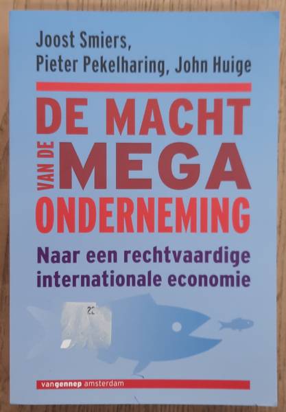 SMIERS, JOOST., PEKELHARING, PIETER. & HUIGE, JOHN.