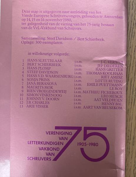 DAVIDSON EN BERT SCHIERBEEK (SAMENSTELLING)
