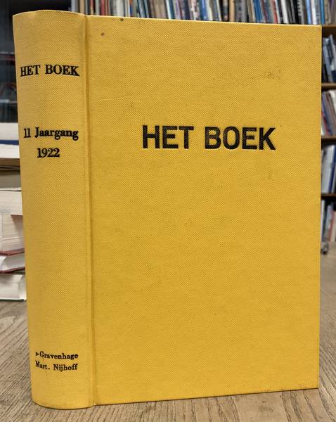 BOEK, HET. & BRUMMEL, L ; H. DE LA FONTAINE VERWEY;  EN ANDEREN Het Boek. Derde reeks. Deel XXXV.