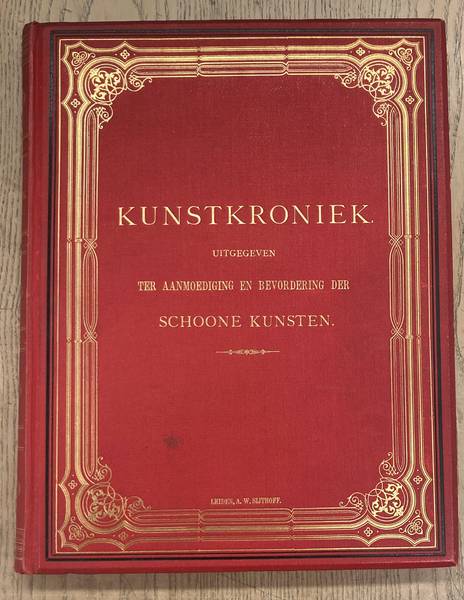 KUNSTKRONIEK & NEDERLANDSCHE KUNSTENAARS EN LETTERKUNDIGEN.