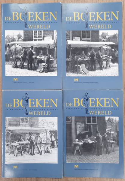 BOEKENWERELD, DE. De Boekenwereld. Tijdschrift voor boek en prent. Tiende jaargang, 1993 - 1994. Compleet: Vier nummers.