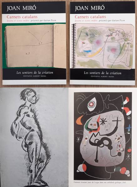 MIRO, JOAN CARNETS CATALANS. Dessins et Textes Inedits Presentes Par GaËtan Picon. [2 Volumes in slipcase]