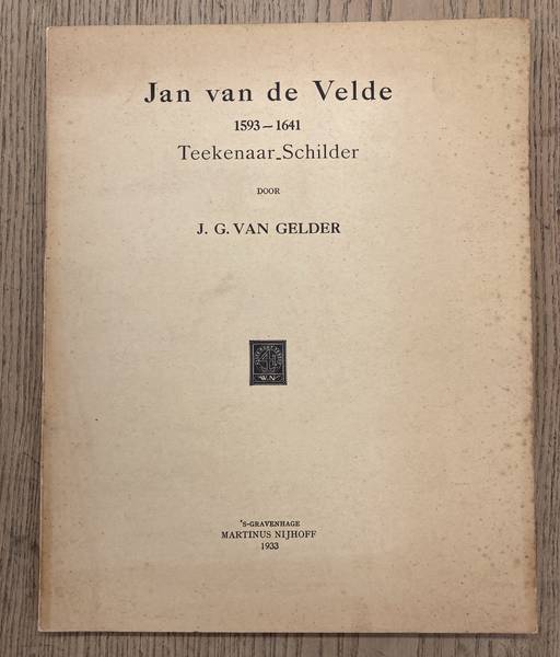 VELDE, JAN VAN DE - JAN GERRIT VAN GELDER.