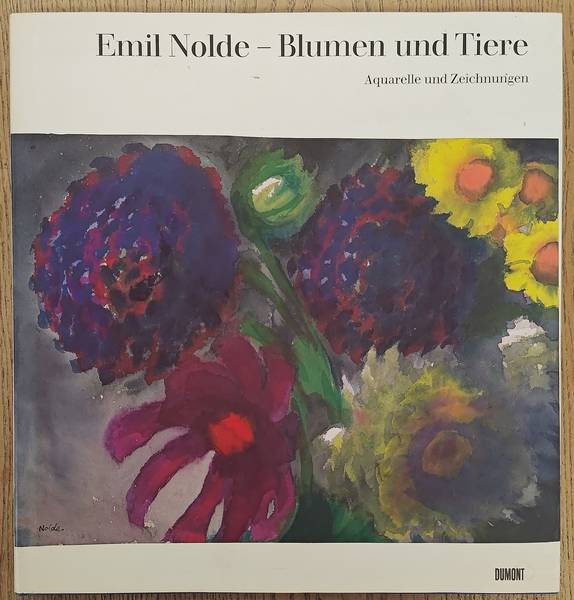 NOLDE, EMIL - MARTIN URBAN. Emil Nolde. Blumen und Tiere. Aquarelle und Zeichnungen. Herausgegeben von der Stiftung Seebüll, Ada und Emil Nolde.