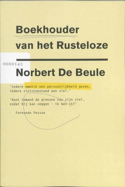 BEULE, NORBERT DE.