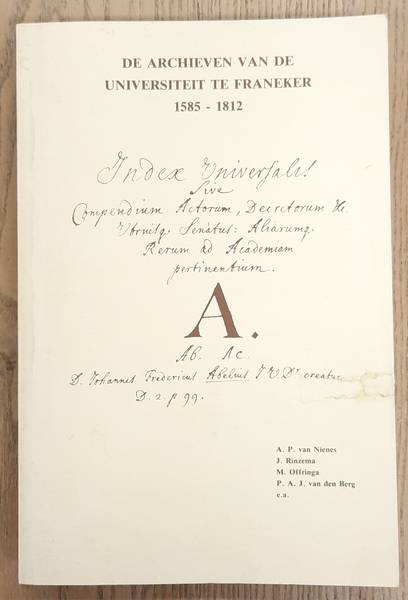 NIENES, A.P. VAN; E.A.