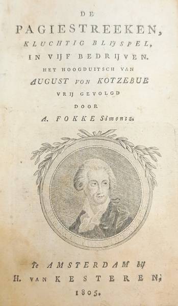 KOTZEBUE, AUGUST VON.