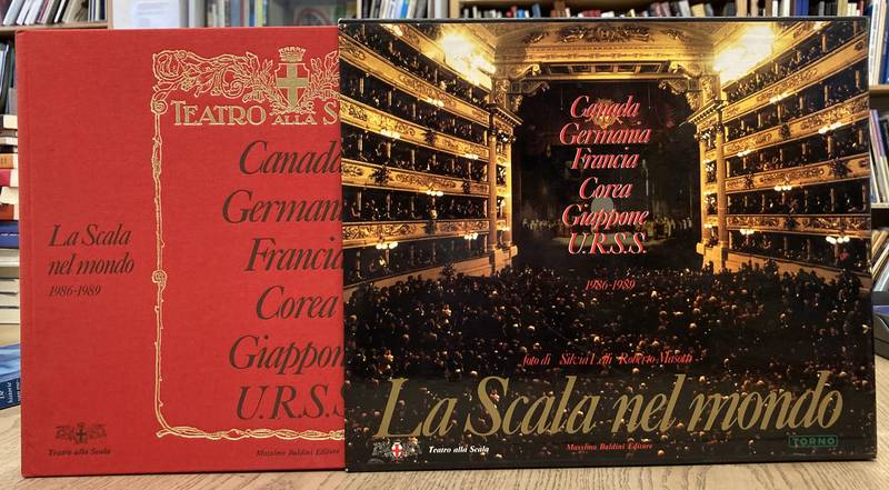 TEATRO ALLA SCALA. LA SCALA NEL MONDO. 1986 - 1989. CANADA, GERMANIA, FRANCIA, COREA, GIAPPONE U.R.S.S.