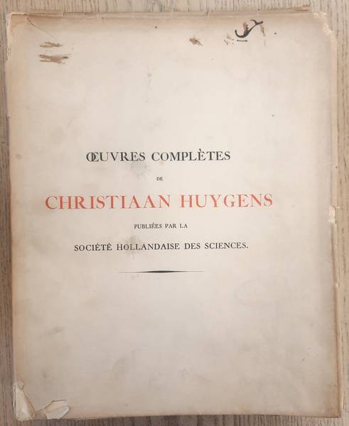 HUYGENS, CHRISTIAAN.