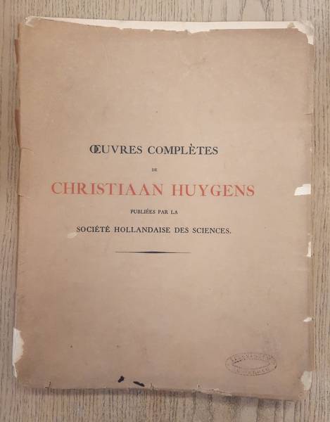 HUYGENS, CHRISTIAAN.