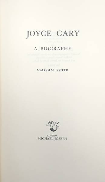 FOSTER, MALCOLM.