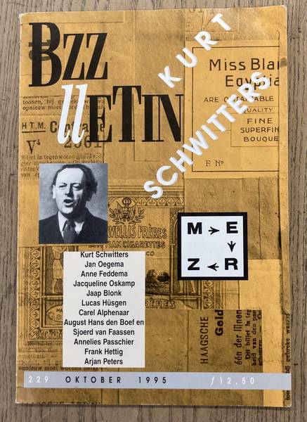 SCHWITTERS, KURT - BZZLLETIN, Kurt Schwitters. BZZLLETIN. Speciaalnummer.