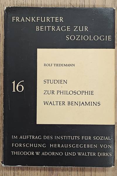 TIEDEMANN, ROLF.