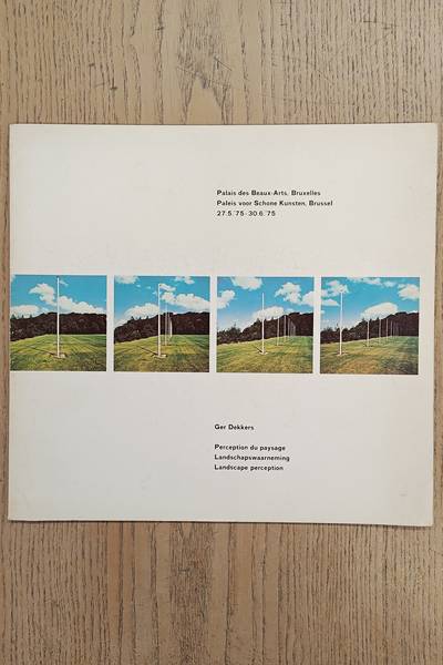 DEKKERS, GER. Perception du paysage. Landschapswaarneming. Landscape perception.