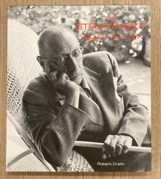 CRAFT, ROBERT. A Stravinsky Scrapbook, 1940-71
