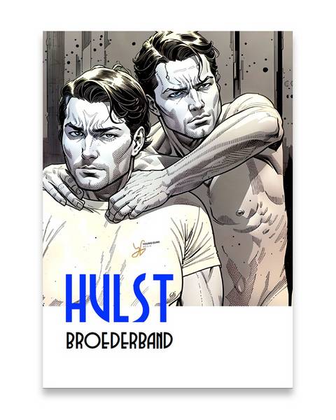 HULST, AUKE & HANS HULST. Hulst - Broederband.  [boek+ CD]