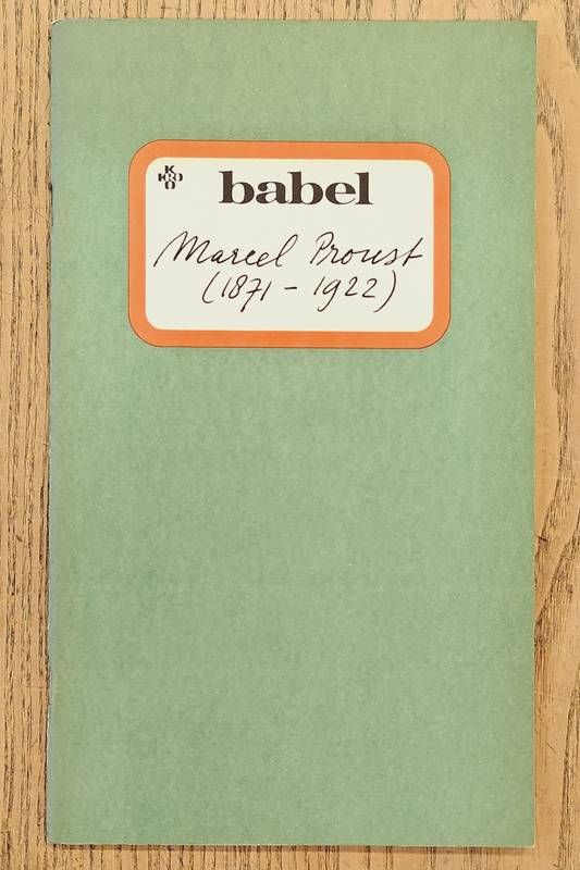 PROUST, MARCEL - BABEL.