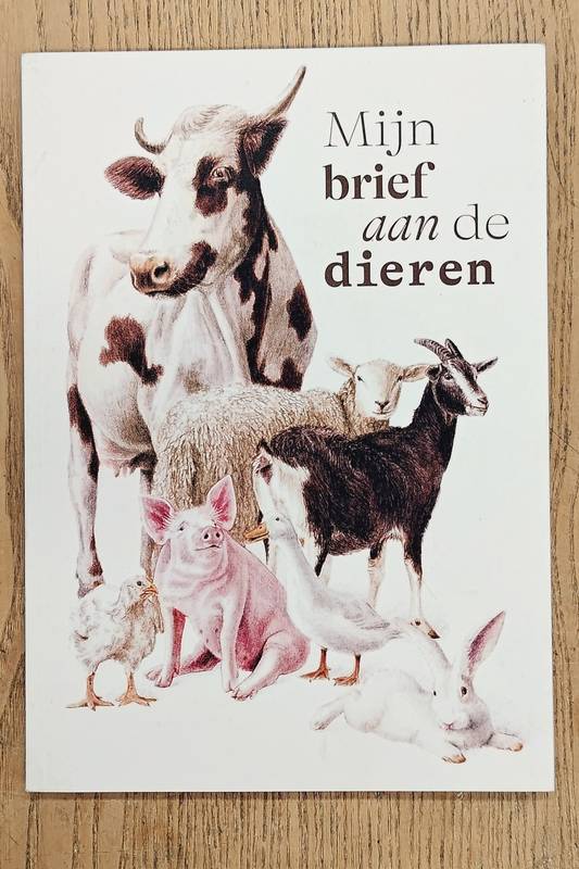 STICHTING WAKKER DIER. Mijn brief aan de dieren