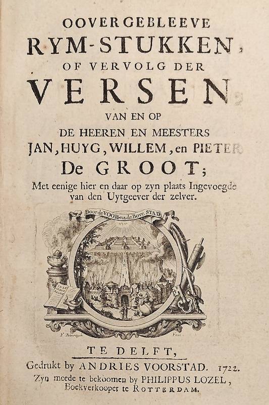 GROOT, JAN, HUYG [HUGO], WILLEM EN PIETER DE.