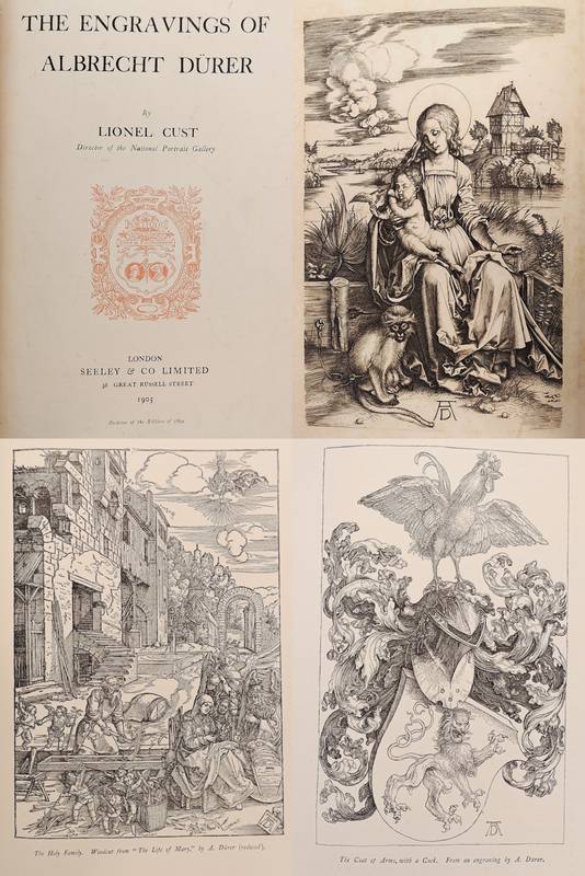 DÜRER, ALBRECHT - LIONEL CUST. The Engravings of Albrecht Dürer.