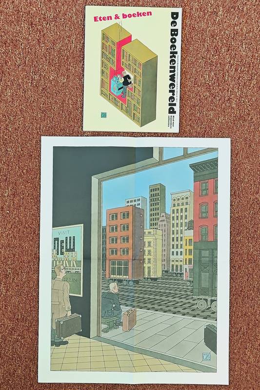 BOEKENWERELD BLAD VOOR BIJZONDERE COLLECTIES. & SWARTE, JOOST