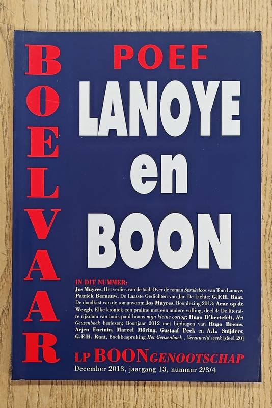 BOON, LOUIS PAUL - L.P. BOONGENOOTSCHAP.