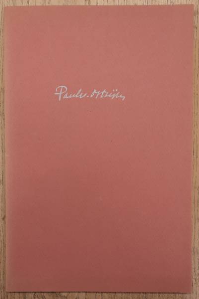 OSTAIJEN, PAUL VAN. Diergaarde voor kinderen van nu. Facsimile-uitgave van de handschriften verzorgd en verantwoord door Gerrit Borgers.