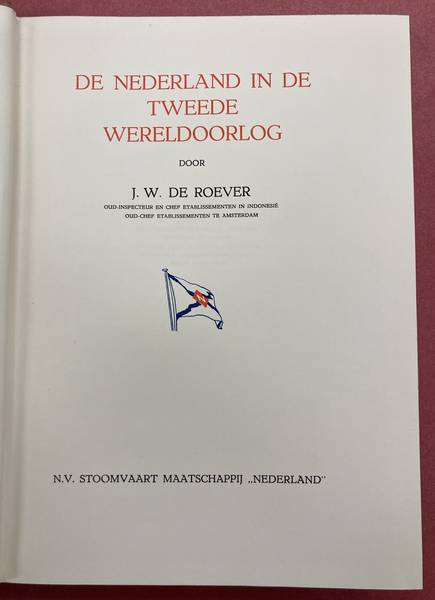 ROEVER, J.W. DE.