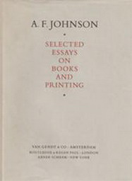 JOHNSON, A.F. & MUIR, PERCY H. [EDITED BY].