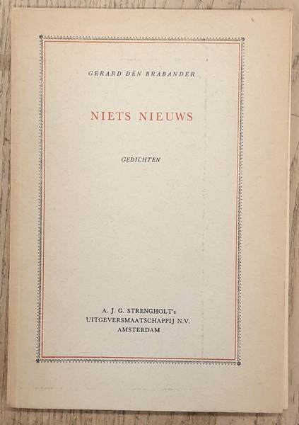 BRABANDER, GERARD DEN.