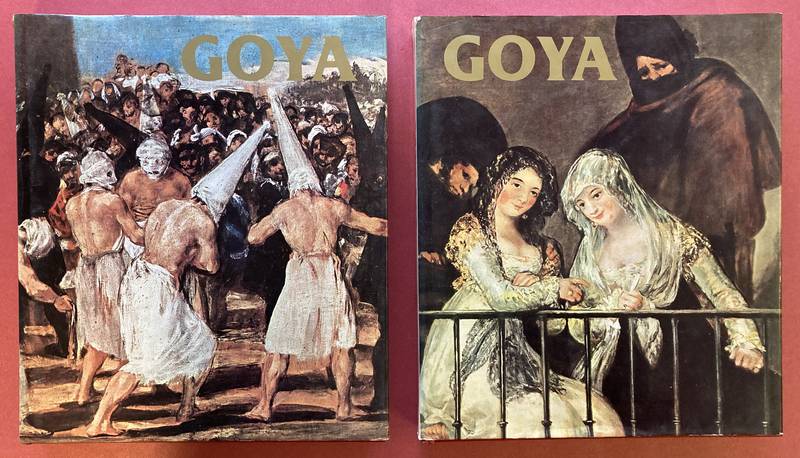 GOYA - GUDIOL, JOSé. Goya 1746 - 1828. Biographie, étude analytique et catalogue de ses peintures.  I + II