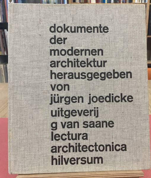 JOEDICKE, JüRGEN.