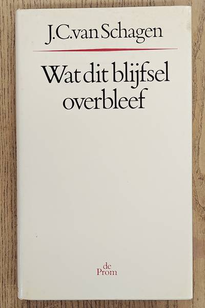 SCHAGEN, J.C. VAN.
