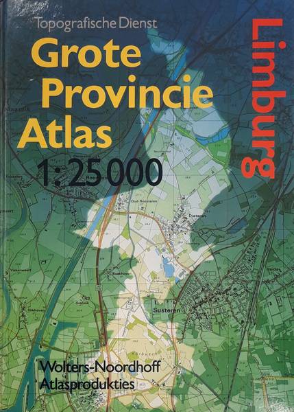 TOPOGRAFISCHE DIENST. Grote Provincie Atlas 1: 25000 Limburg.