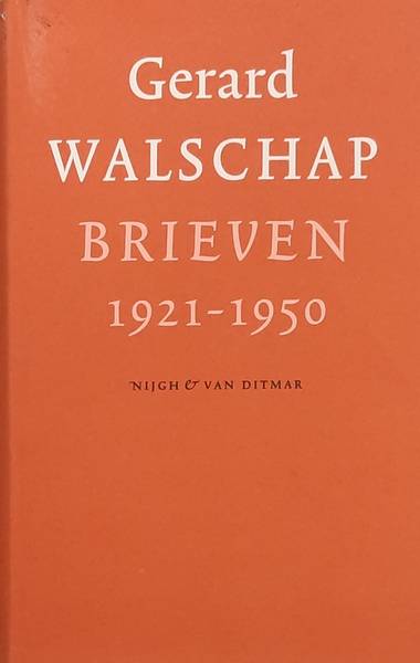 WALSCHAP, GERARD. Brieven 1921 - 1950.