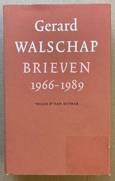 WALSCHAP, GERARD. Brieven 1966 - 1989.