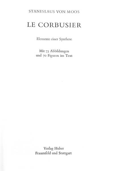 MOOS, STANISLAUS VON.