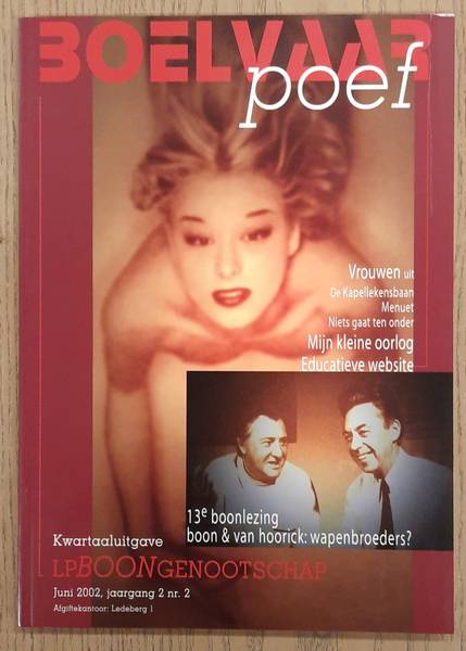 BOON, LOUIS PAUL - L.P. BOONGENOOTSCHAP. Boelvaar Poef. Jaargang 2 nr. 2.