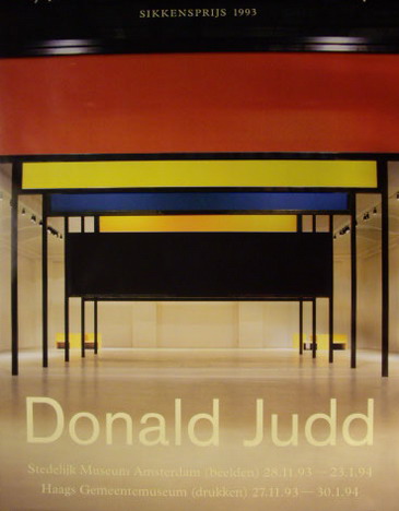 JUDD, DONALD. FUCH, RUTGER (ONTWERP).
