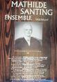 SANTING, MATHILDE. Mathilde Santing ensemble in concert.