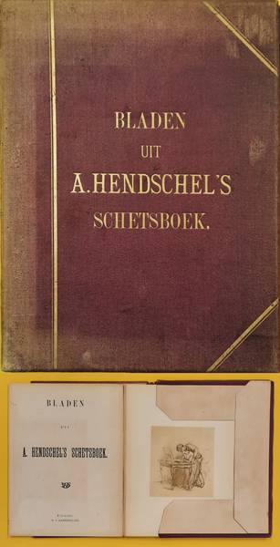 HENDSCHEL, A. Bladen uit A. Hendschel's schetsboek.