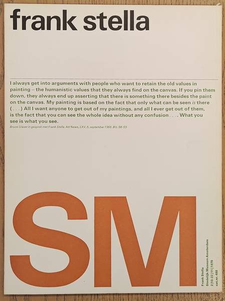 SM 1970: & STELLA, FRANK