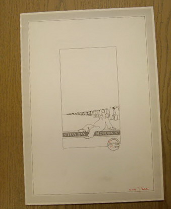 SLOBODA, STEFAN DAN. Stefan Dan Sloboda '97. 12 Kunstdrücke im portfolio (43 x 30 cm).