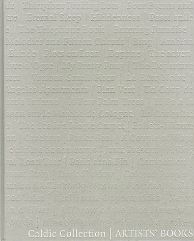 SWARTS, SUZANNE. Caldic Collection: Artists Books.